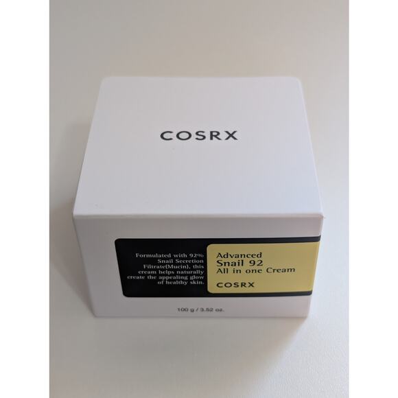 COSRX Advanced Snail 92 All in One Cream 100g/3.52 oz - NEW - Picture 1 of 6